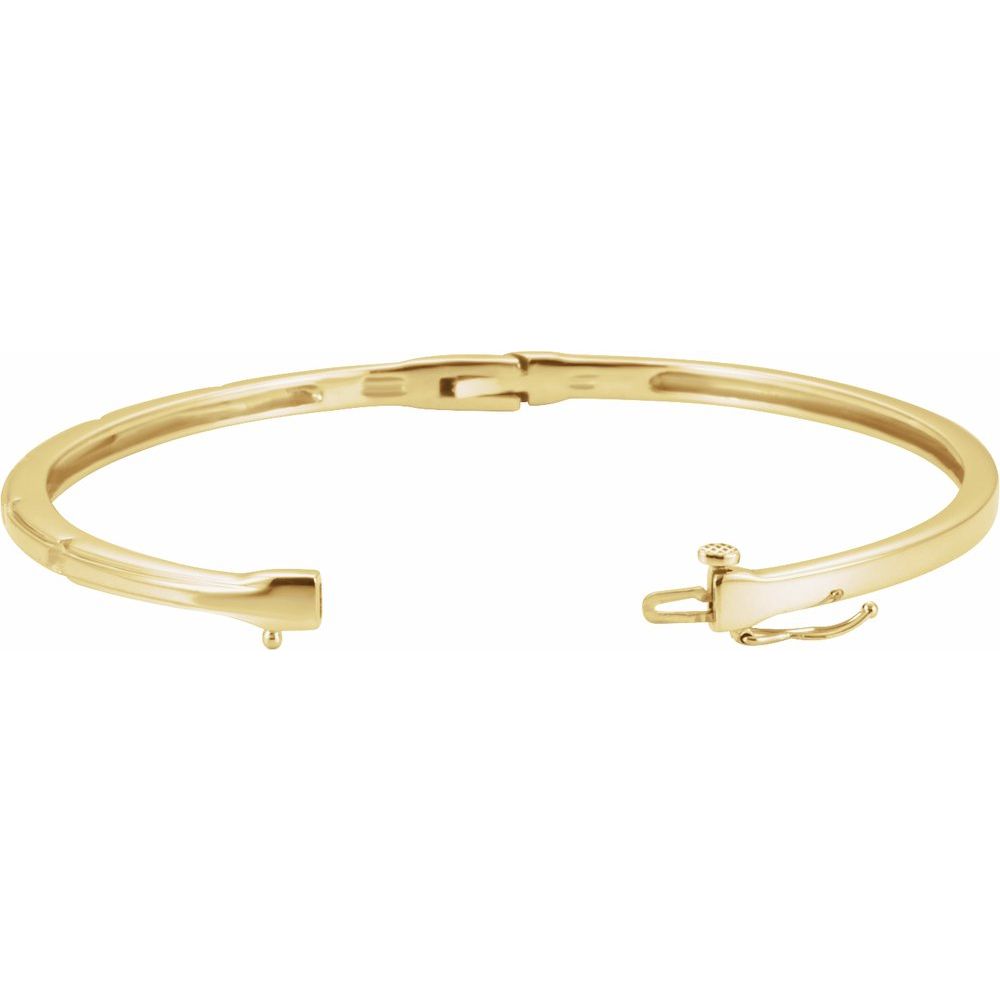 Diamond Inlay Bangle