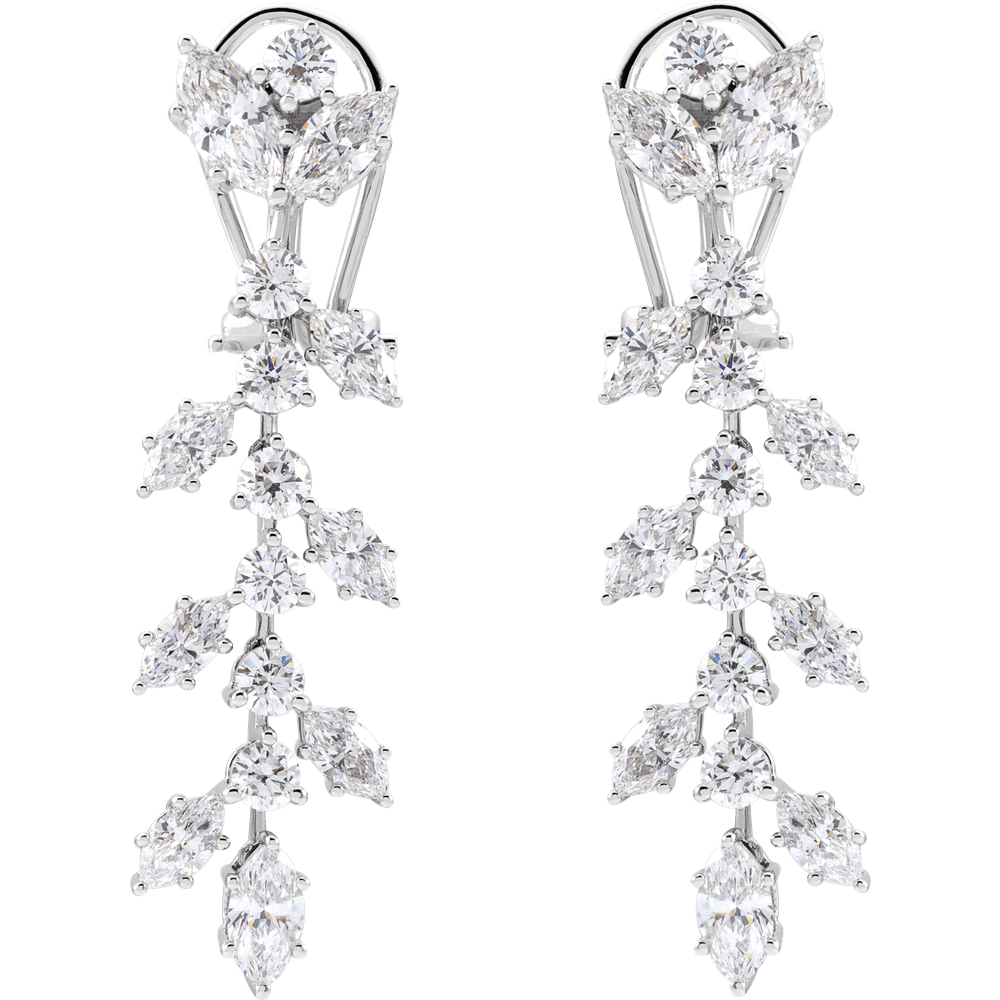 Marquise Lab Diamond Dangle Earring