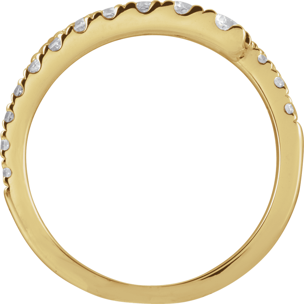 Danielle Lab Diamond Bypass Ring