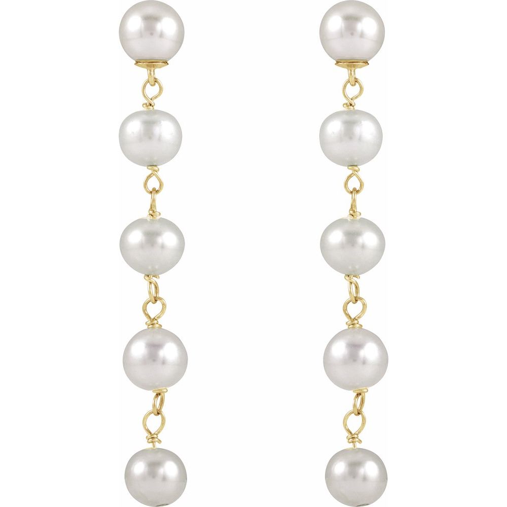 Annie Pearl Drop Earrings