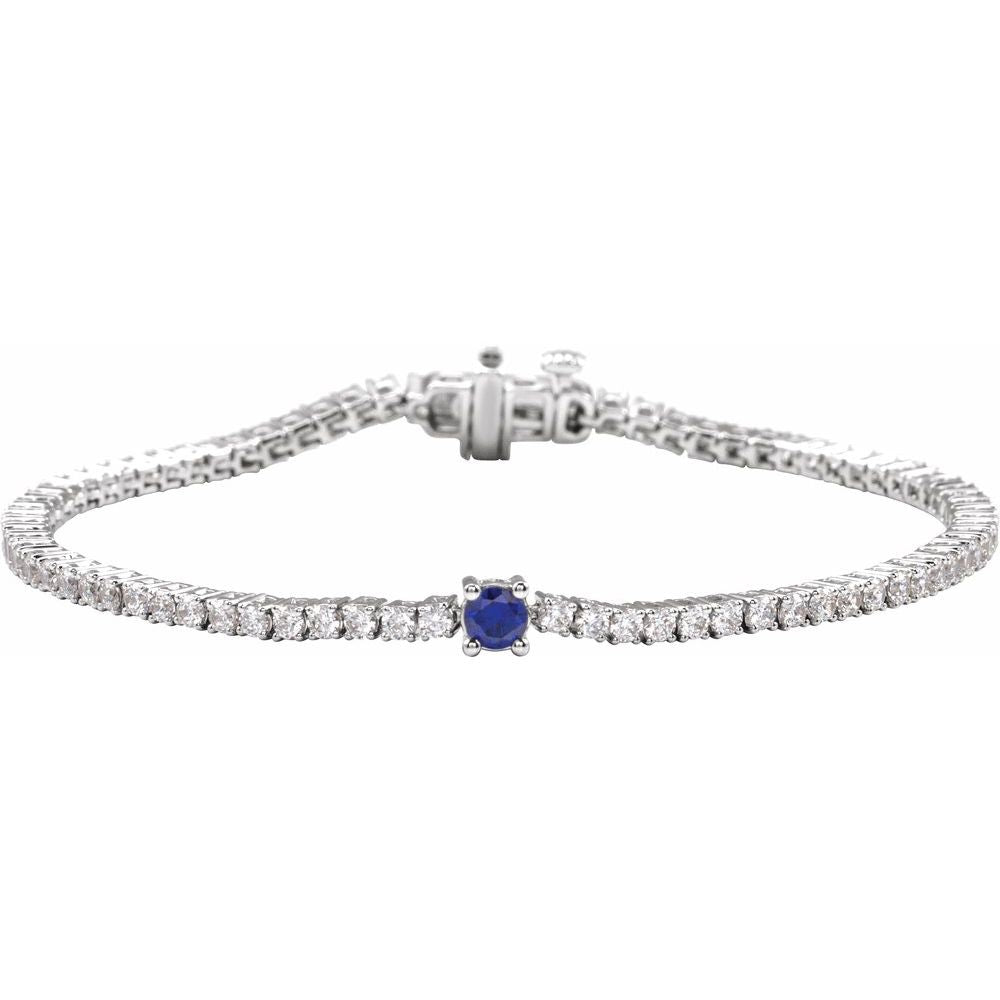 Nina Lab Diamond and Gemstone Bracelet