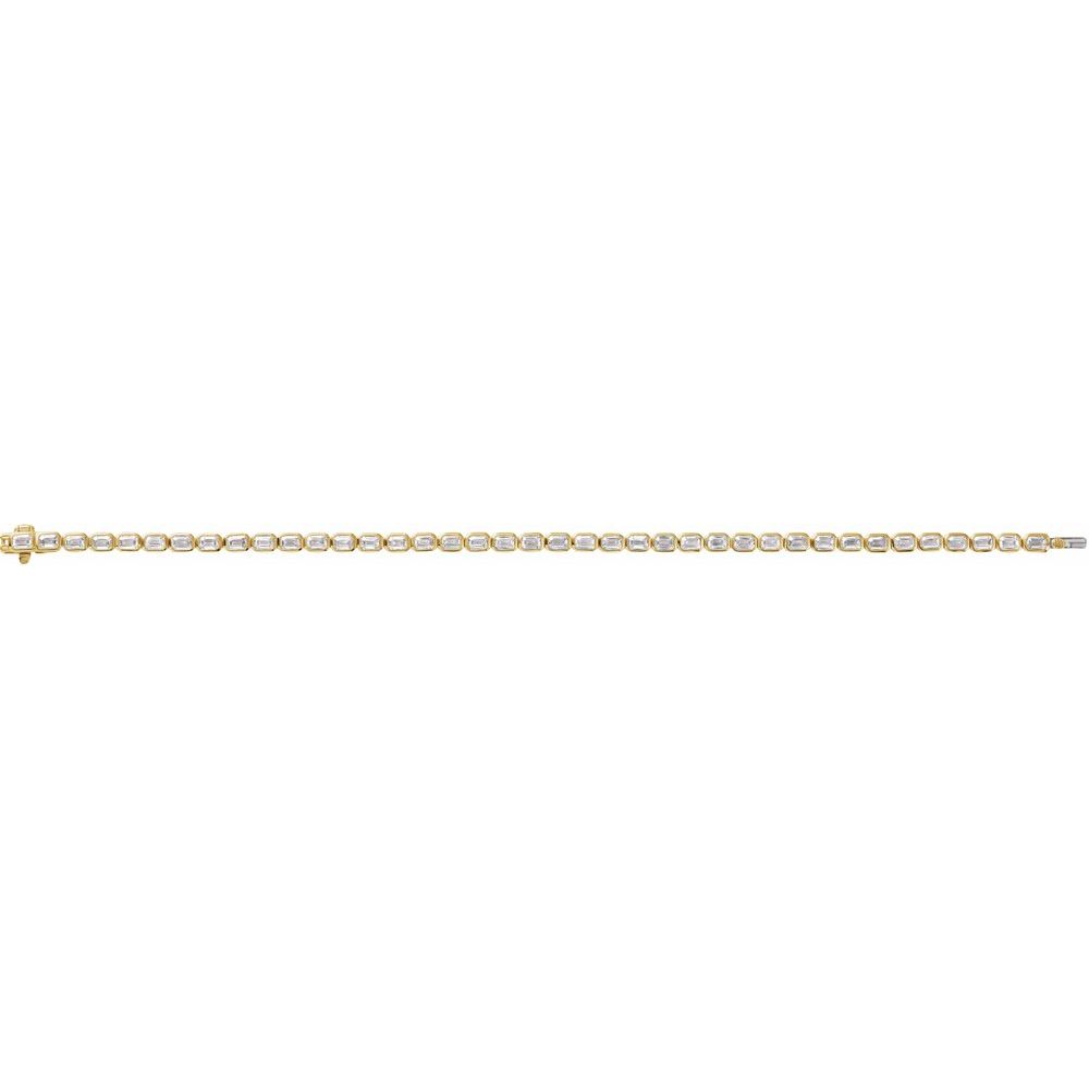 Clara Emerald Lab Diamond Tennis Bracelet