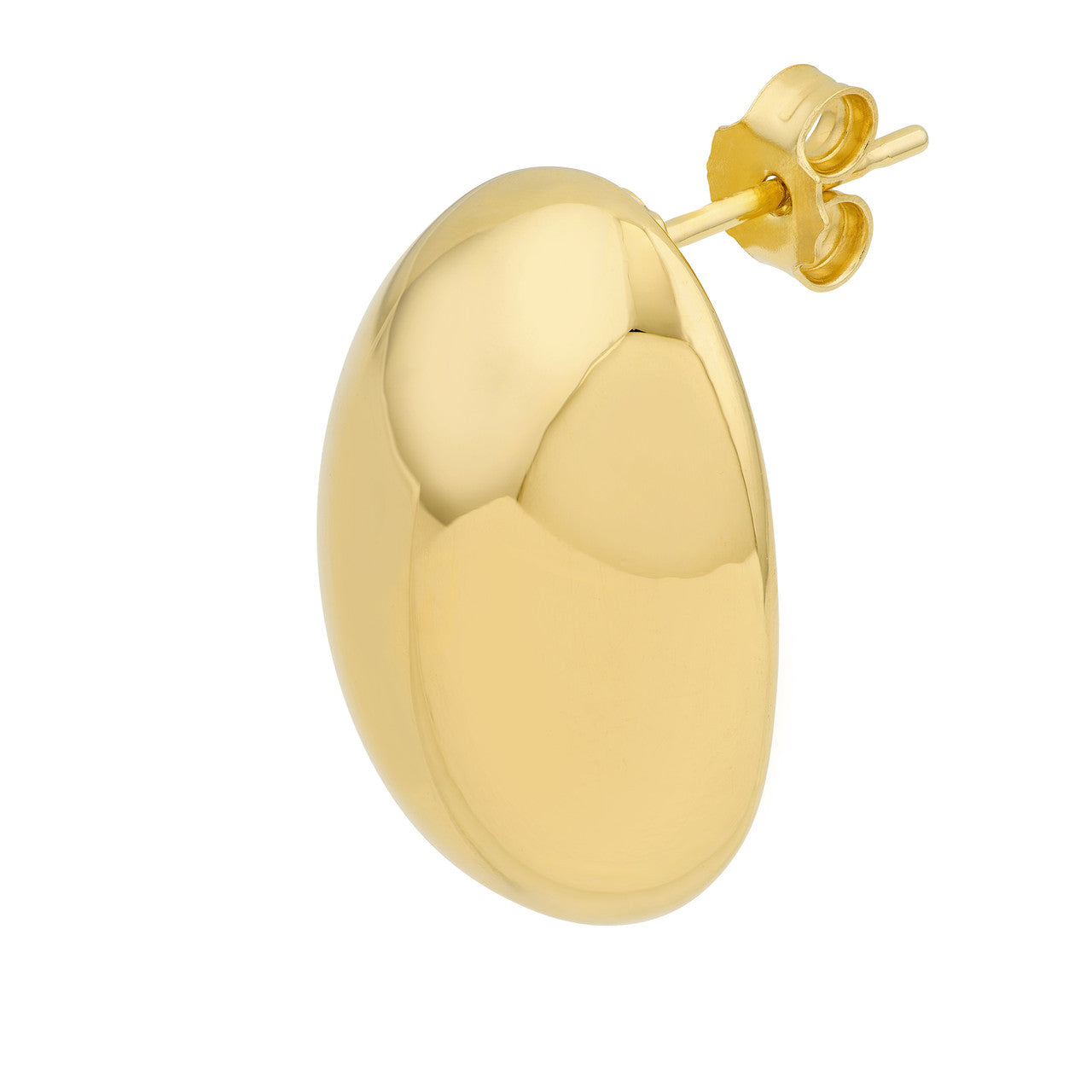 Button Stud Earrings