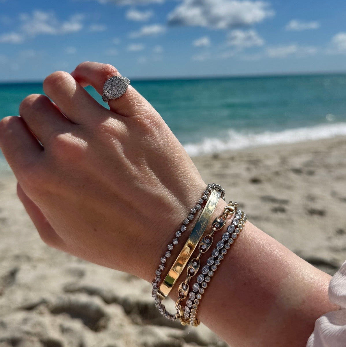 Diamond Mariner Bracelet