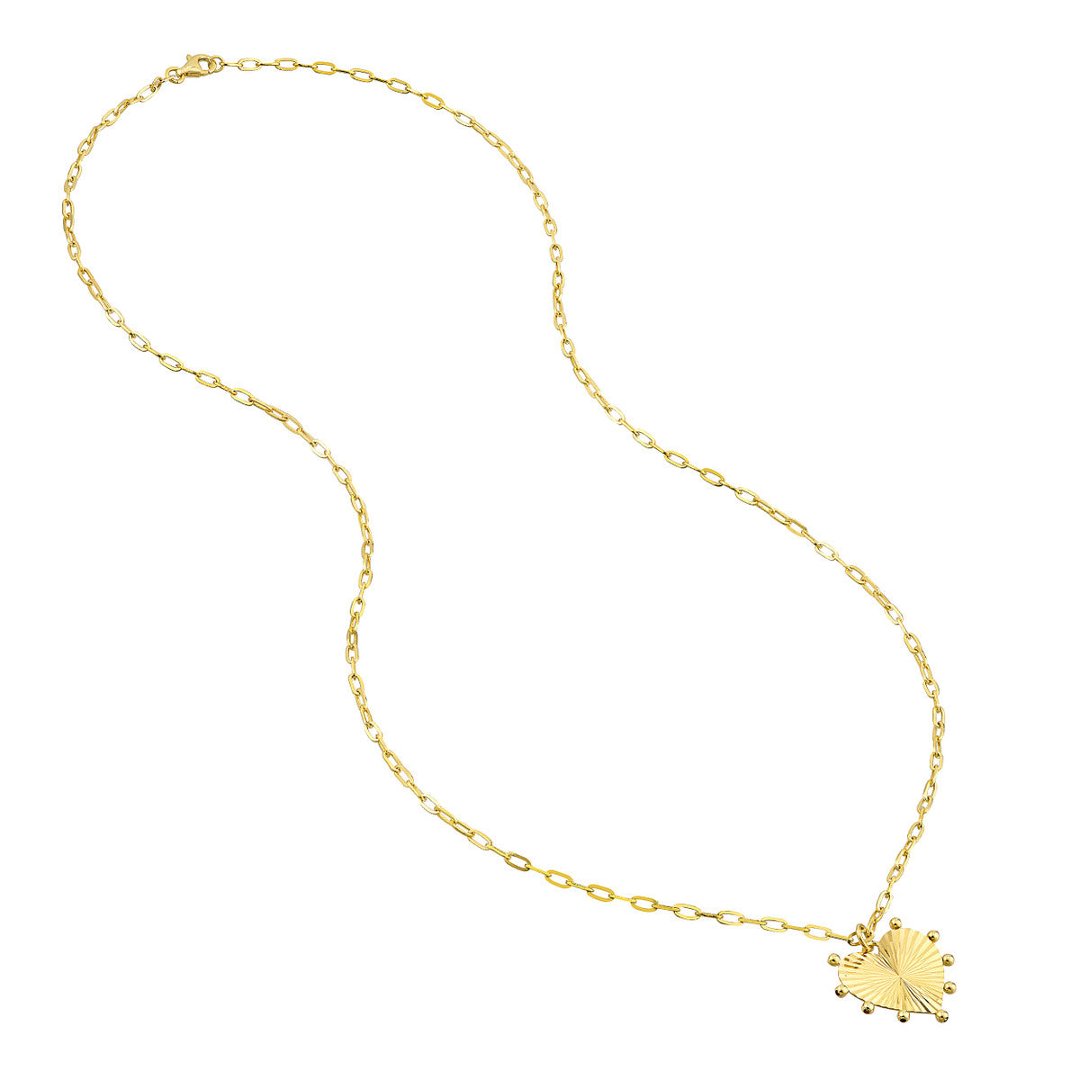 Heart Medallion Necklace