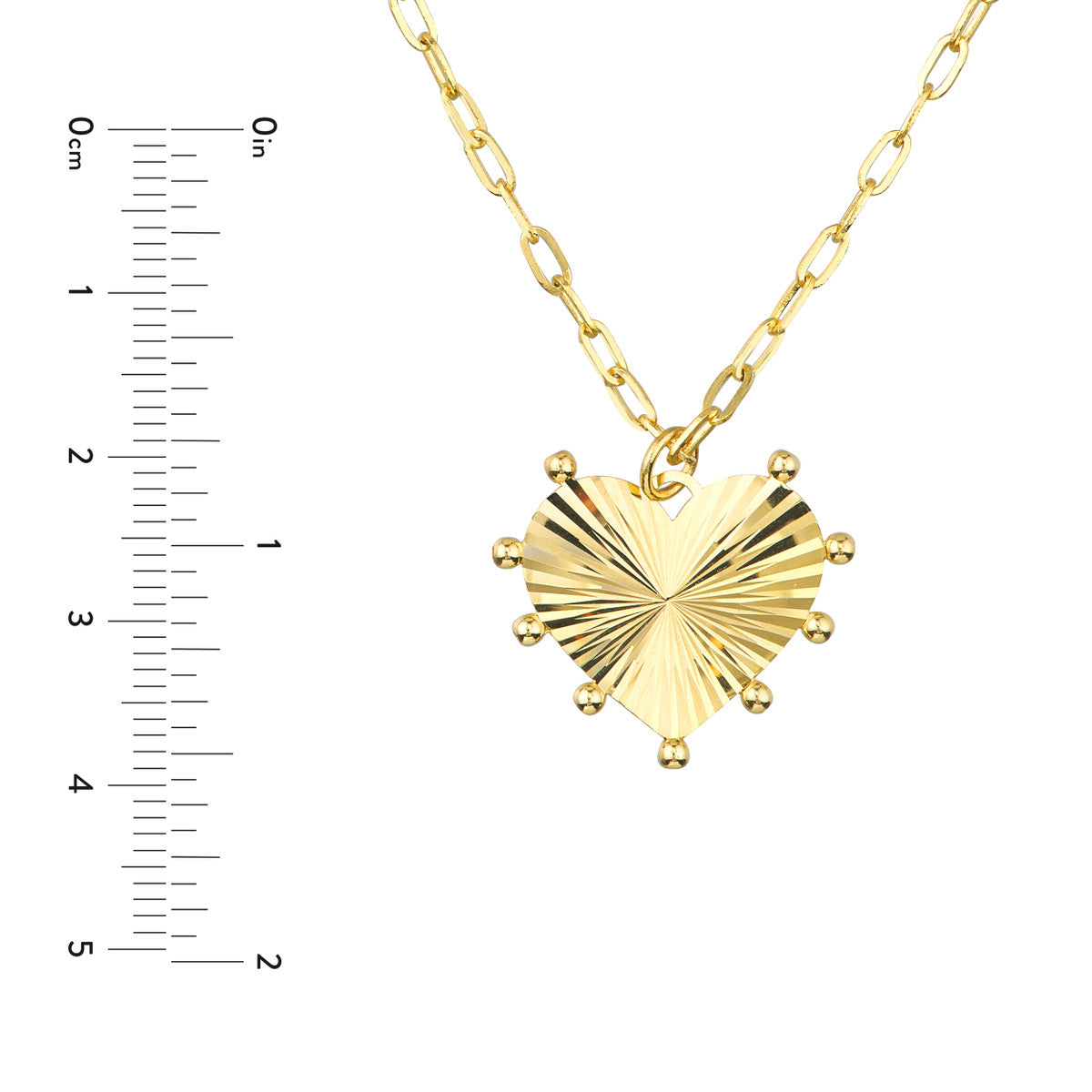 Heart Medallion Necklace