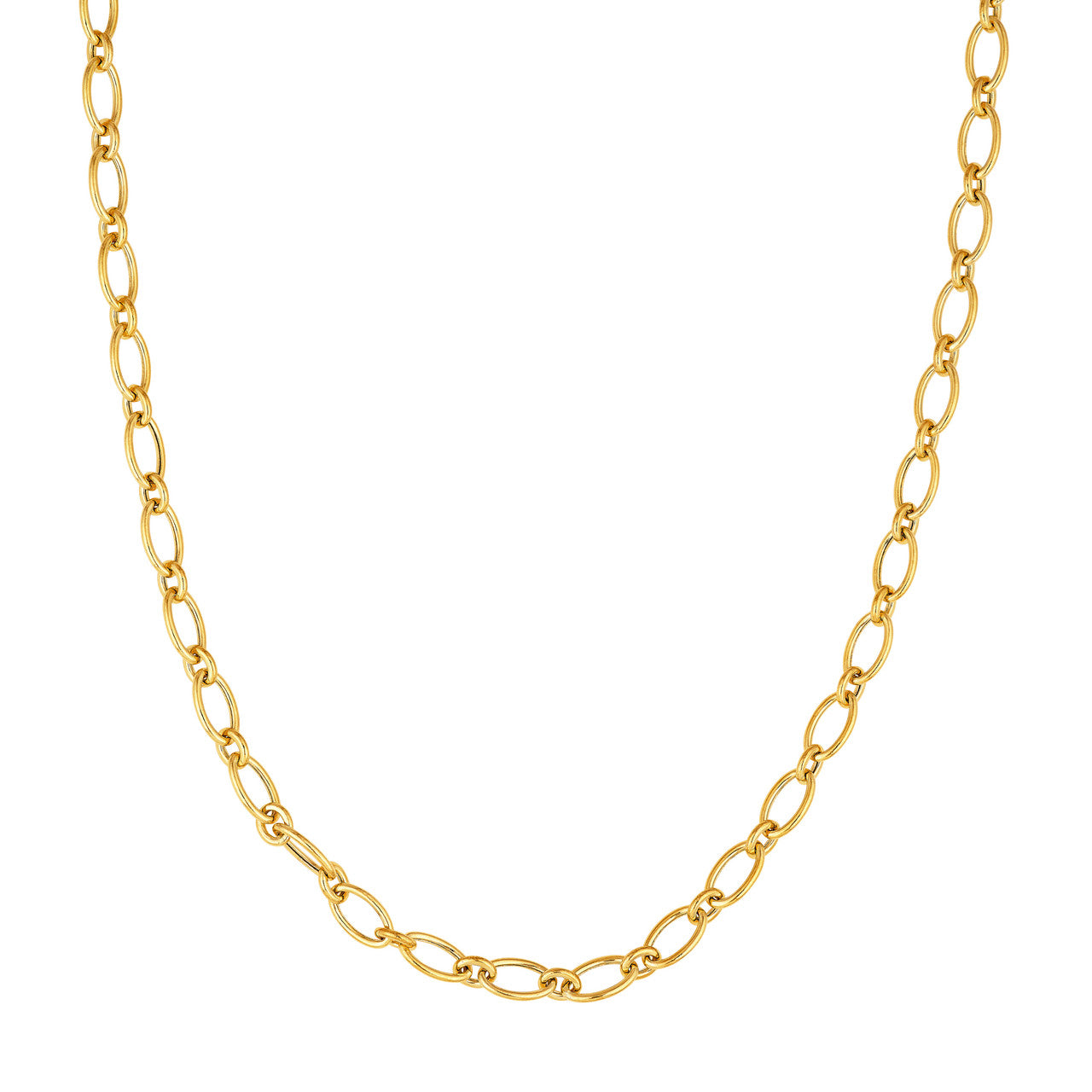 Oval Link Chain Necklace