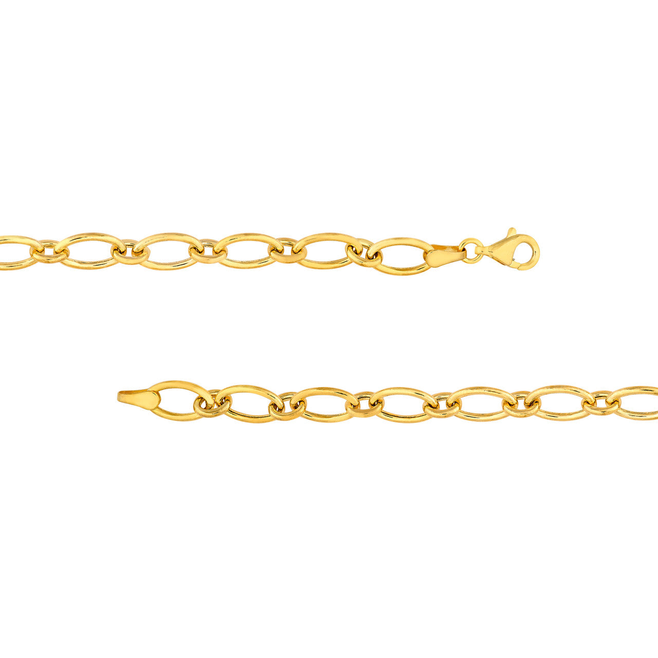 Oval Link Chain Necklace