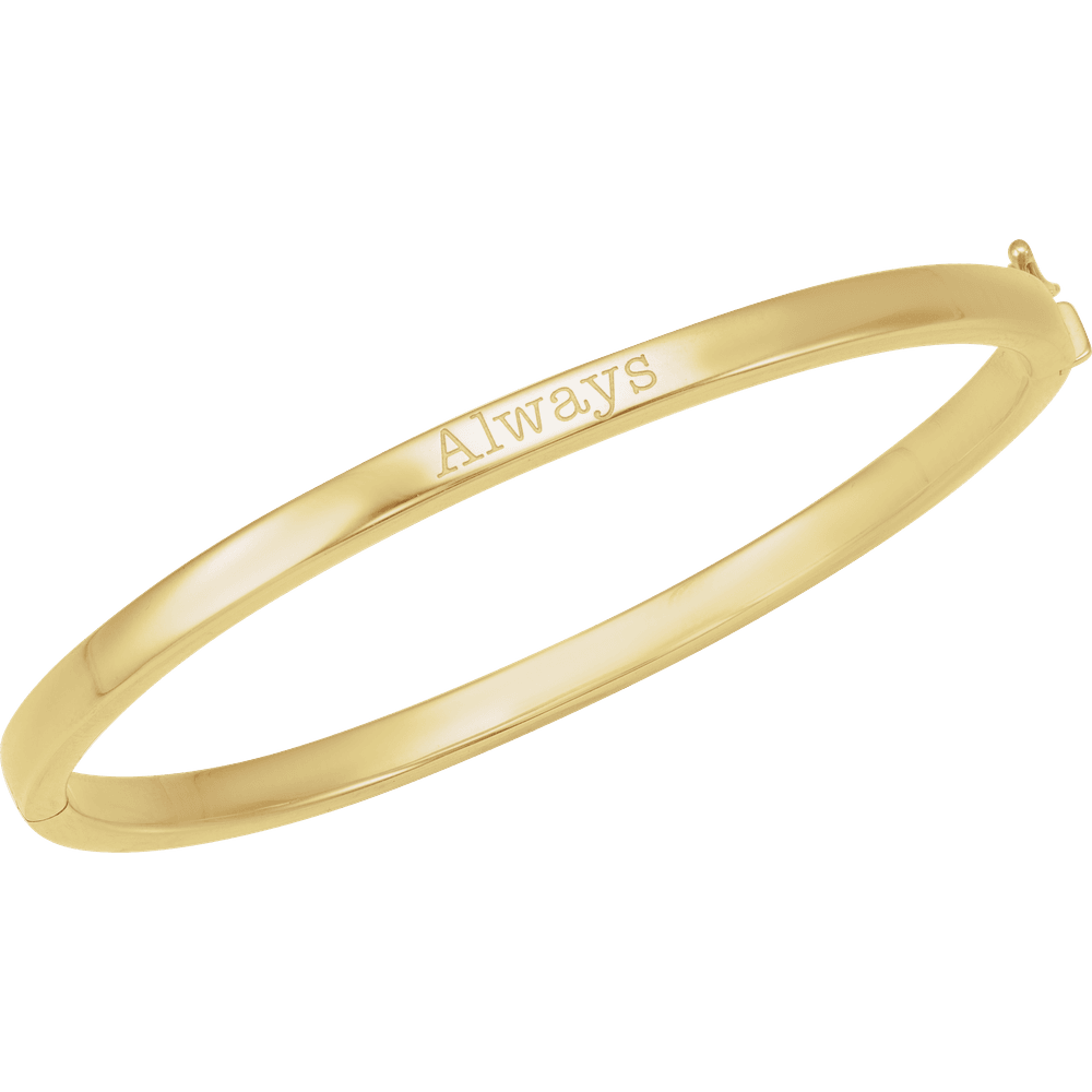 Hinged Tube Bangle