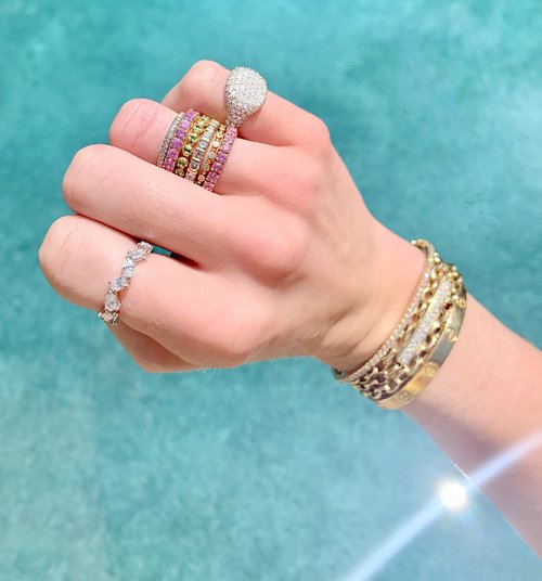 MIXED SHAPE DIAMOND BAND