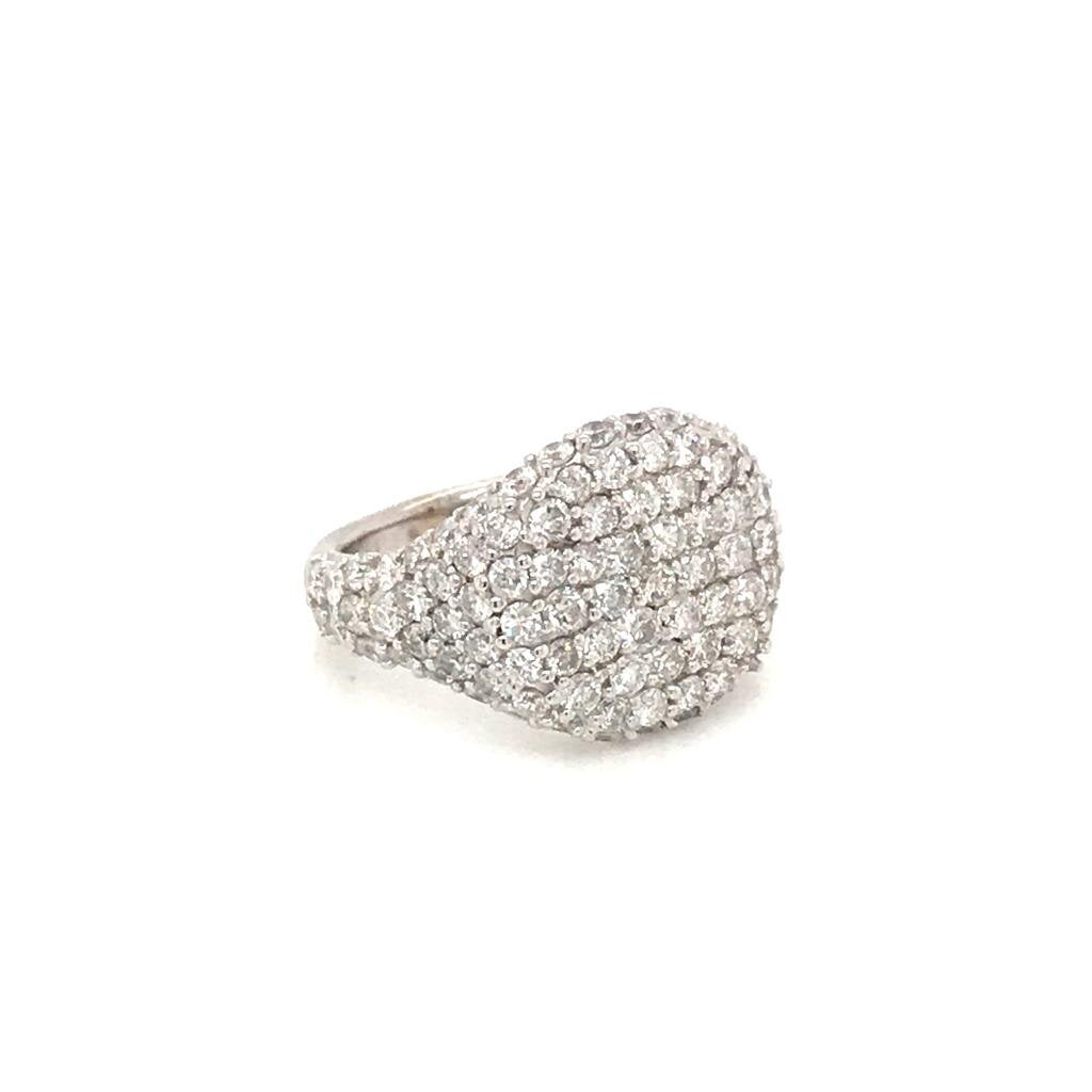 Frosted Signet Ring