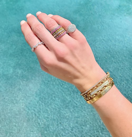 MIXED SHAPE DIAMOND BAND