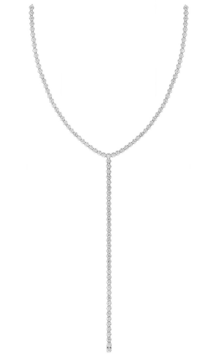 Diamond Tennis Lariat