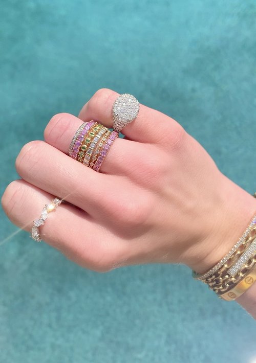 MIXED SHAPE DIAMOND BAND