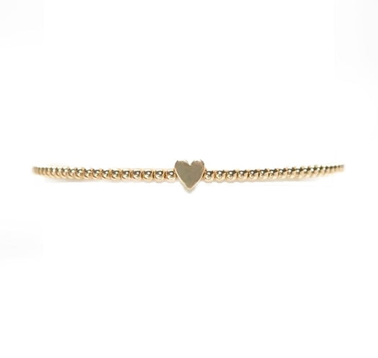 heart bauble bracelet