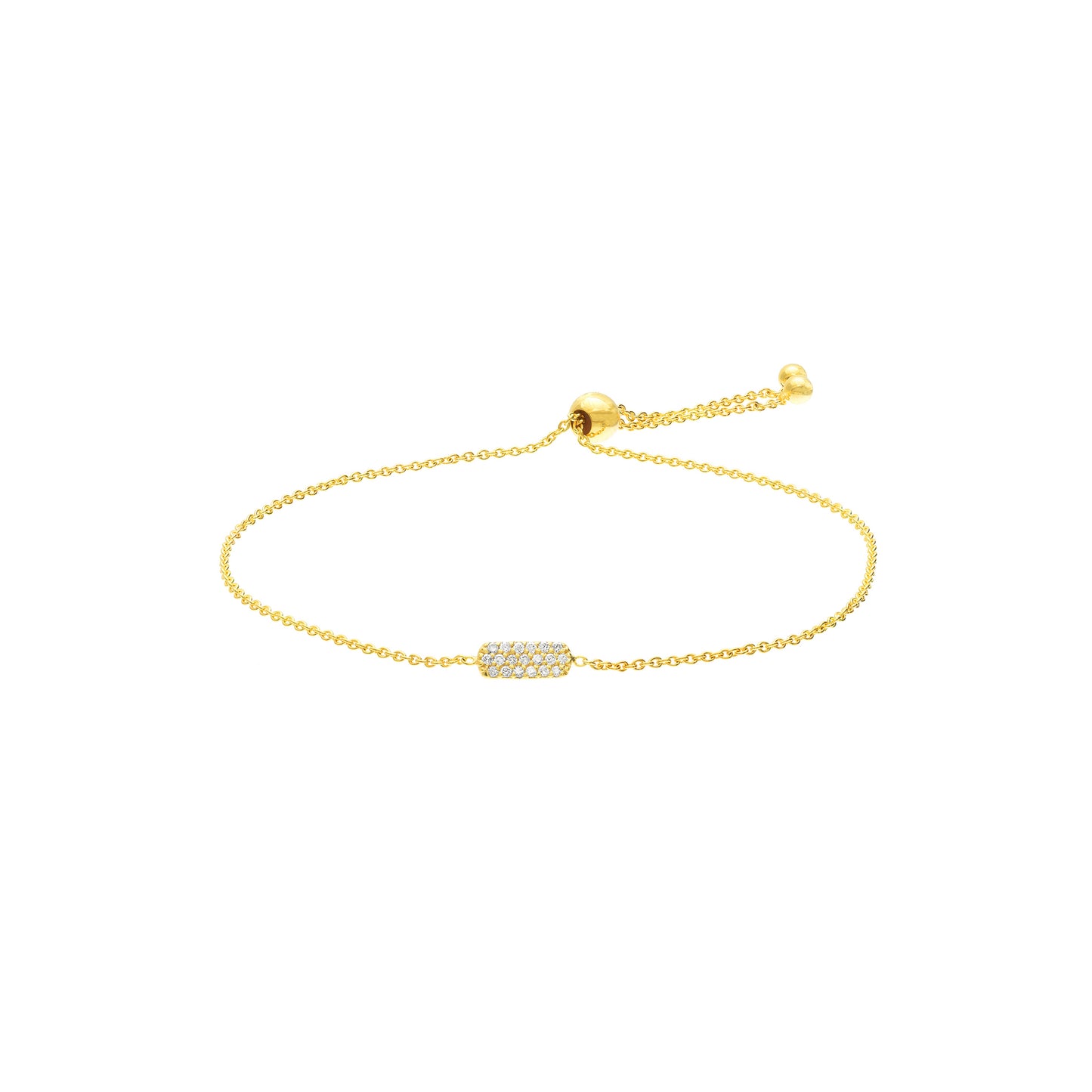 TOOTSIE DIAMOND BOLO BRACELET