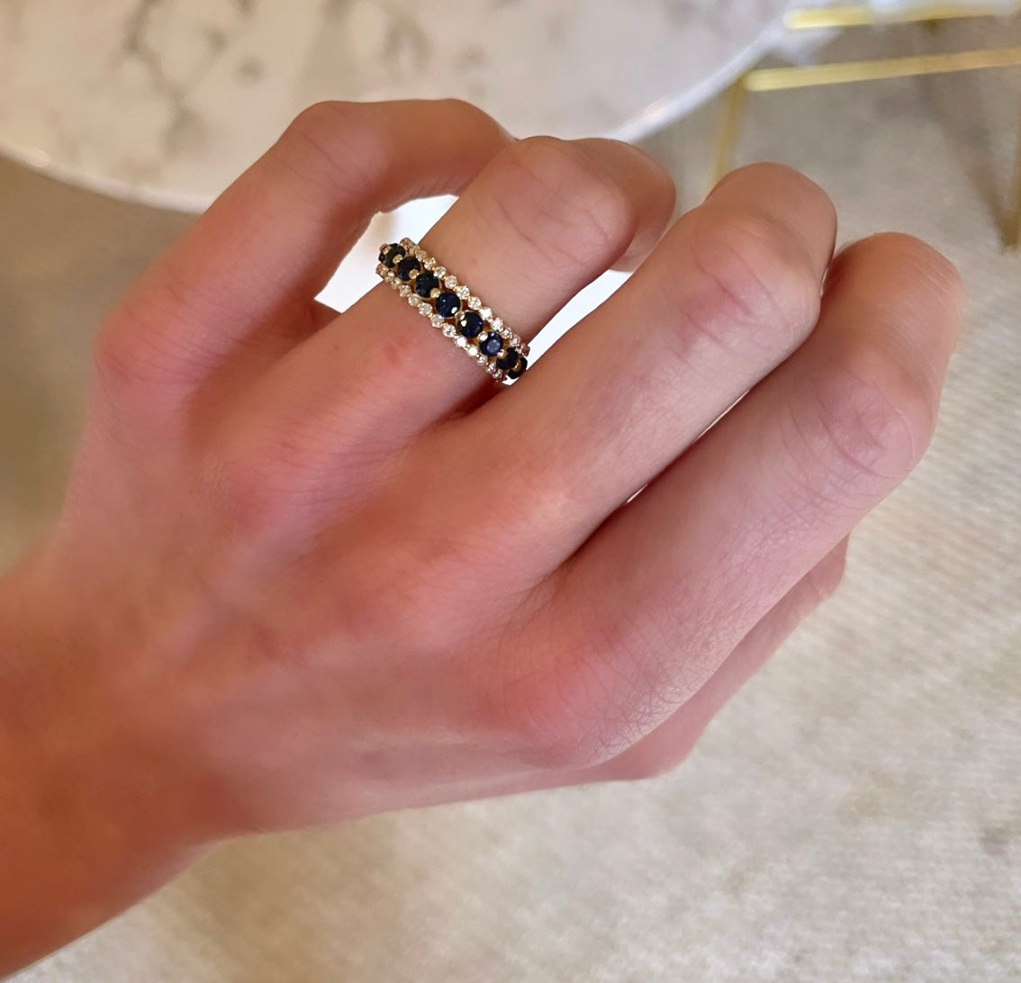 Trifecta Diamonds and Gemstones Ring