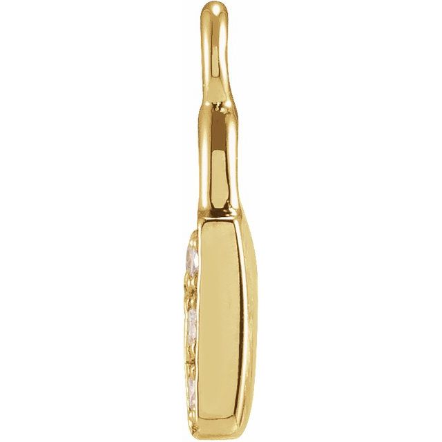 Diamond Lock Charm