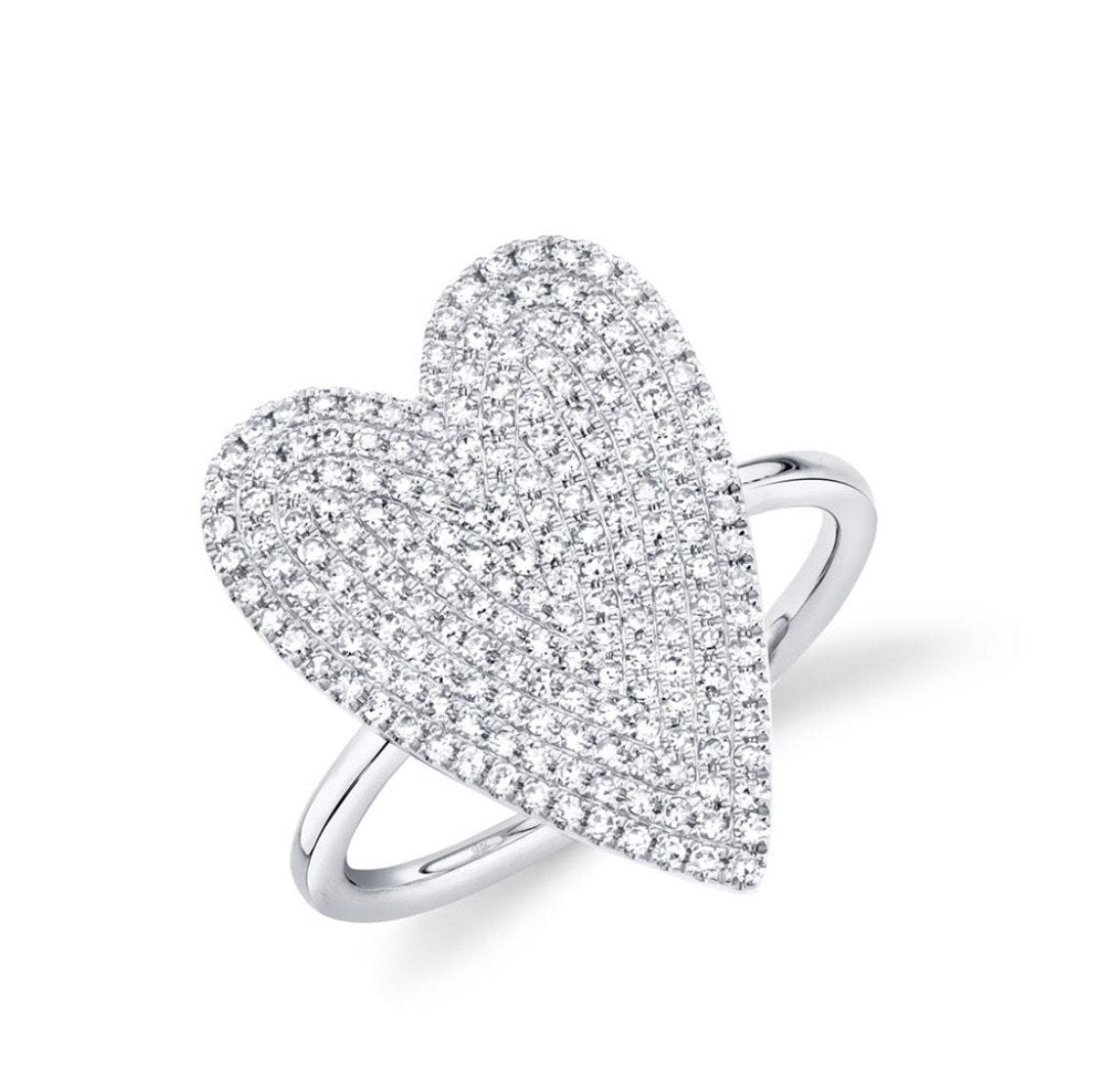 extra love heart ring