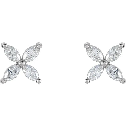 Marquise Bloom Studs