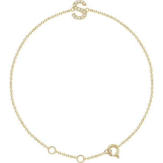 Diamond Character Bracelet