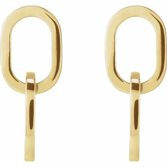 Calvin Link Earrings