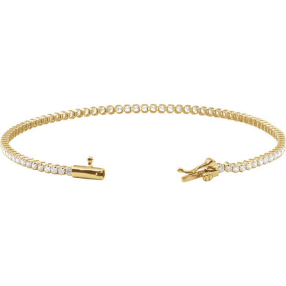 Blake Diamond Tennis Bracelet - 14K Yellow Gold