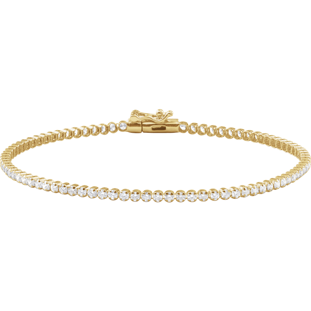 Blake Diamond Tennis Bracelet - 14K Yellow Gold