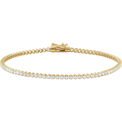 Blake Diamond Tennis Bracelet - 14K Yellow Gold