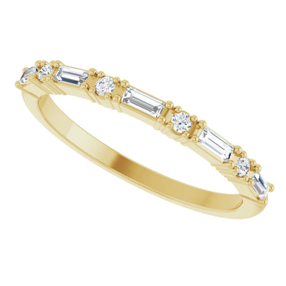 Alternating Baguettes and Rounds Band