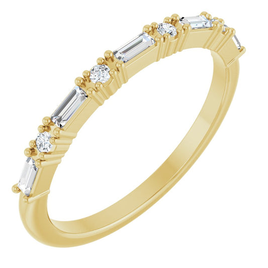 Alternating Baguettes and Rounds Band