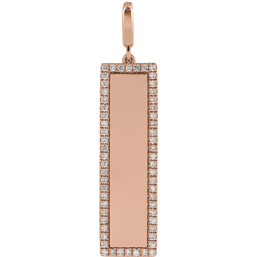Addison Charm - 14K Rose Gold