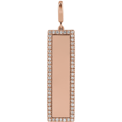 Addison Charm - 14K Rose Gold