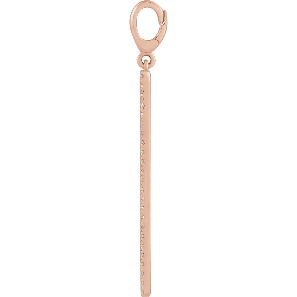 Addison Charm - 14K Rose Gold