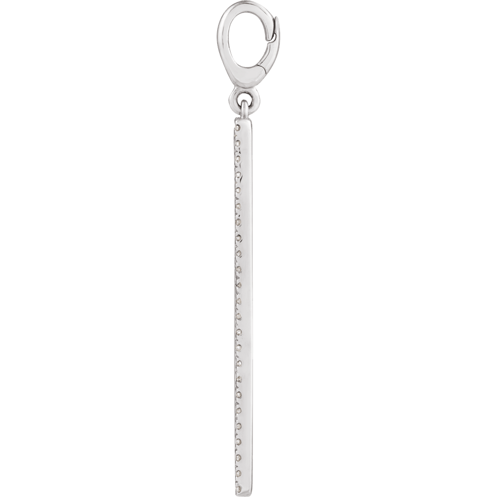 Addison Charm - 14K White Gold