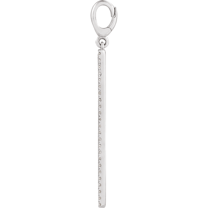 Addison Charm - 14K White Gold
