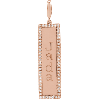 Addison Charm - 14K Rose Gold