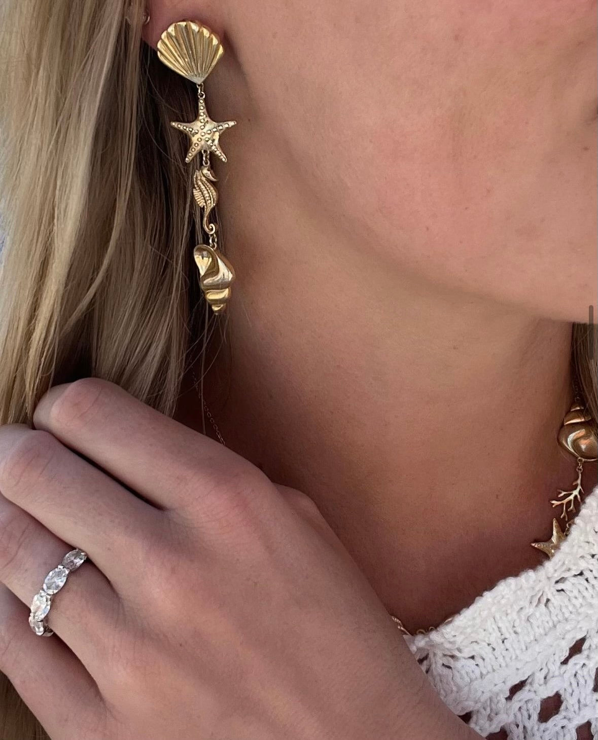 Seaside Drop Earrings