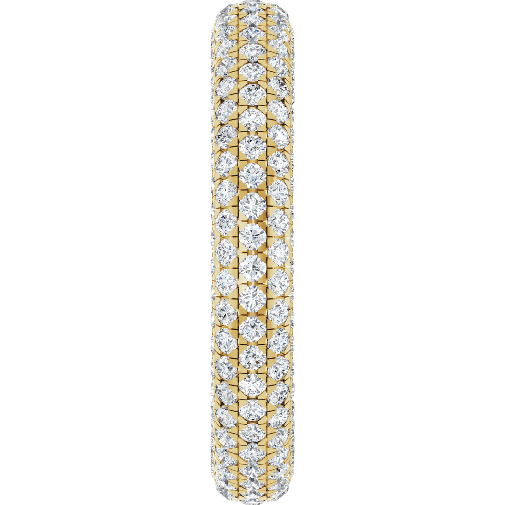 Geneva Diamond Band - 14K Yellow Gold