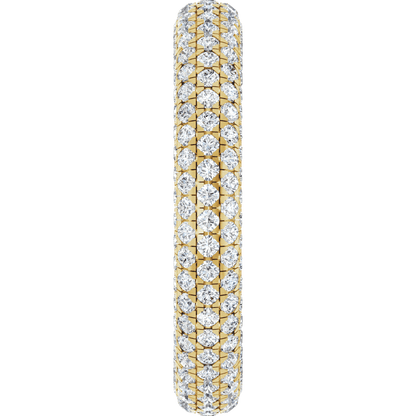 Geneva Diamond Band - 14K Yellow Gold