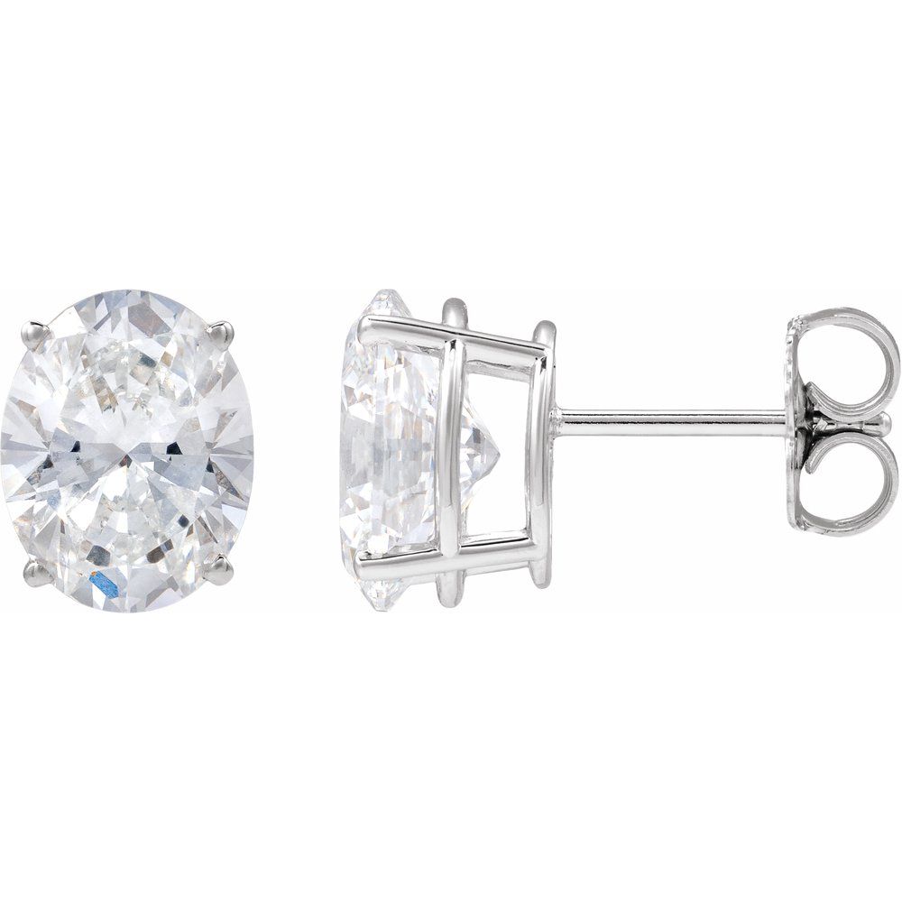 Sinclair Lab Oval Studs