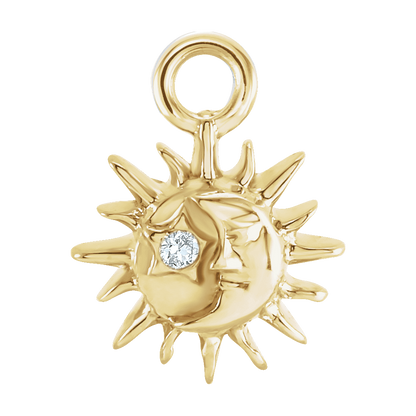 Audrey Sun & Moon Charm