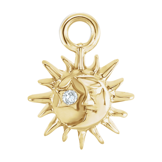 Audrey Sun & Moon Charm
