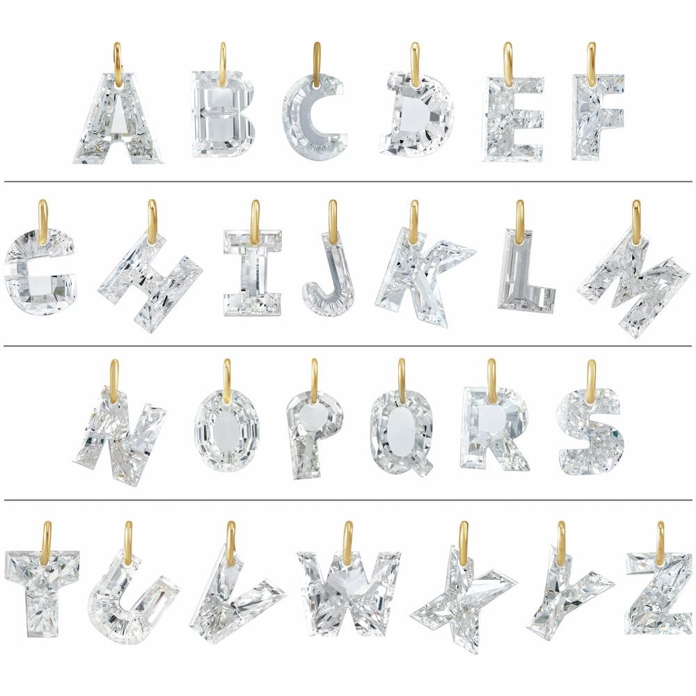 Sadler Lab Diamond Initial Charm
