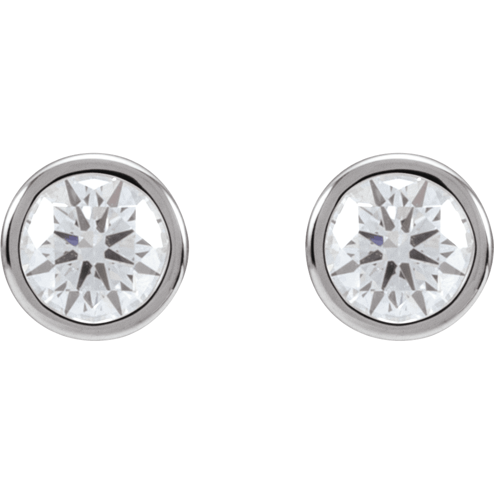 Lab Diamond Cocktail Style Earrings