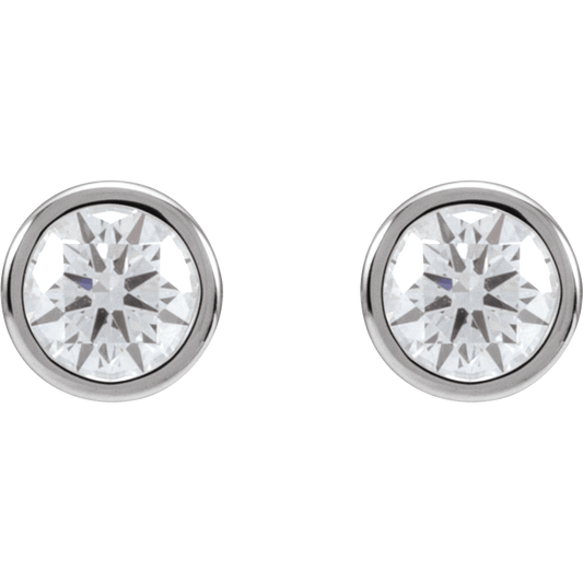Lab Diamond Cocktail Style Earrings