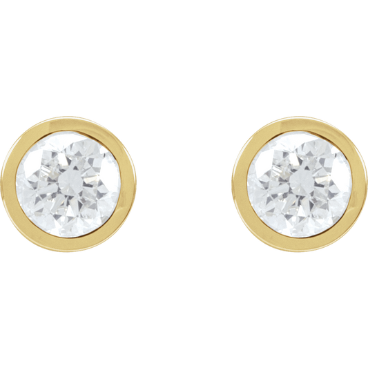 Cocktail Stud Lab Diamond Earrings