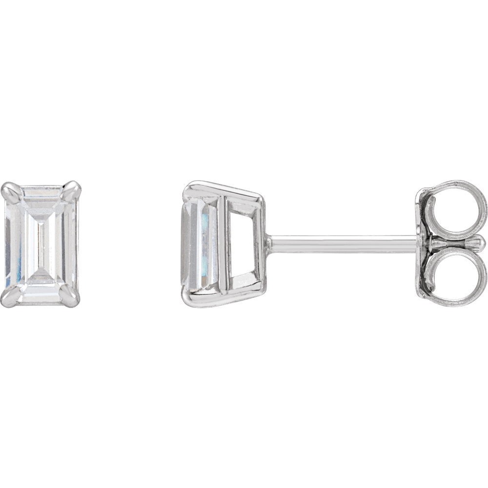 Amal Emerald Lab Studs