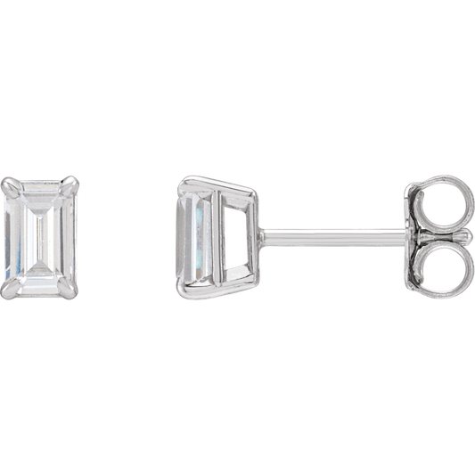 Amal Emerald Lab Studs