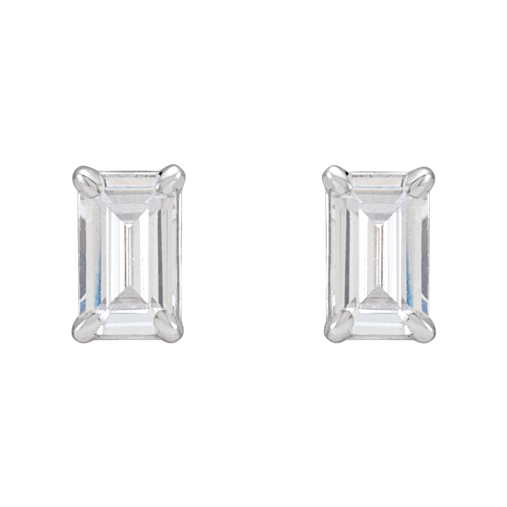 Amal Emerald Lab Studs
